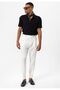 Polo neck knitted short sleeve men's shirt - 3