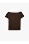 Slim Fit Short Sleeve Crew Neck Athlete Detailed Double T-Shirt - 3