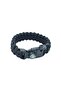 Black Paracord Bracelet with Compass M3 - Survival Bracelet - 6