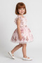 Baby Girl Girl Child Birthday Party Wedding Dress Short Sleeve Sleeveless Rabbit Polka Dot Tulle Lined - 7