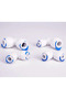 3/8" 5pcs Fit for 1/4" 3/8" OD Tube Elbow L Pushfit Equal Reducer Connector Fitting Aquarium Revers - 3