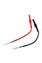 2pcs Silicone Flexible Spoon Back Probe For 4mm Banana Test Leads 25V 10A Automotive Post Probe K... - 7