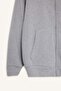 Hooded School Zippered Gray Male Child Cardigan T7468A6/Gr377 - 7