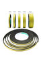 10mm 5mm 2M 2M Self-Adhesive EVA Foam Seal Strip 5-40mm Width Sponge Gasket for Anti-Collision & Wat
