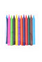1Set 1:12 Dollhouse Mini Crayon Watercolor Box Paint Pen Drawing Room Scene Deco - 5