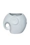 Cream Nordic Style White Color Bohemian Ceramic 13x10 cm Cube Vase Trend for Table Shelf Office Hotel Home Decor - 2