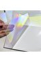 50 Sheets A6 Size Holographic Rainbow Cold Lamination Film Self-Adhesive Waterproof Clear Hologra... - 7