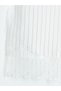 Soulife Blue Striped Women's Shirt with Lace Detail - 8