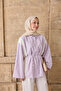 Women's Gizgili Waist Tie Shirt Pink - 2