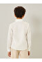 Boys Beige Waistcoat with Pants and Shirt with Bow Set - 7