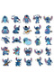 100 Sheets Stickers Kit, Vinyl Cartoon Aesthetic Decorative Sticker Set. - 2