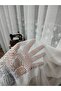 Farbateks Dikim Yakamoz Intermediate Pattern 3 Layer Tulle Curtain - 2
