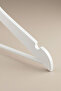 Wooden Look Plastic Clothing Shirt Hanger - 4