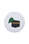 Children's Hajj Umrah Kalıp Sarık Skullcap - White - Felt - 3