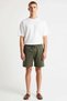Men's Plus Size Shorts Regular Cut Regular Waist Plain Pattern Knitted Fabric Tubular Leg Summer Sportswear - 4
