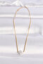 316L Steel Chain Gold Color Chain with Silver Color Sea Star Design K - Teolsa2276-3 - 3