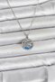 316L Steel Chain Silver Color Zircon Stone Sea Theme Women's Necklace 5886 - Casual, Sports and Classic...