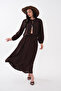 Pre-Tieded Jacquard Knitted Skirt Suit - 5