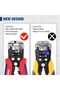 Automatic Wire Strippers, 3 in 1 Wire Cutters, Electrical Terminal Crimper, Automatic Stripping Pliers - 5