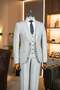 Vest suit light gray