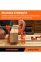 2-pack Medium Duty Steel Bar Clamp Set with 272 kg Load limit, 61 cm - 4