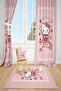 Lace Hello Kitty Patterned Single Wing Background Curtain - 3