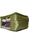 Saree Cover with Front Window, Satin Storage Organizer, Pack of 2, 10 Inch Height. - 6