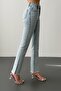 7598-1 Women's Mini Flare Jean Pants - 3