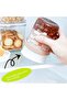Silk Route Overnight Oats Jars, Clear Concise Oatmeal Cup with Scale Mark, 350ml Glass Container - 2