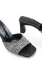 Women's Heeled Slippers 00127571 Black - 2