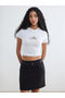 Esvab • Modern & Distinctive Zero Roba Collar Bambi Printed Women's Crop - 2