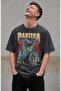 Unisex Oversize Pantera Whiskey Ense Printed Washable Rock Band T-Shirt - 3
