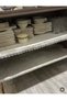 Shelf Depth 45 cm X 5 Mt Luxury Satin Quilted Shelf Cover with Free Installation - Drawer Cover - Wardrobe Cover - White & Cream - 5
