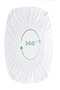 70X120 cm Liquid Proof Micro Fitted Mattress Mattress Protector for Baby and Child - 5