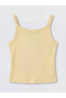 New Season Yellow U-Neck Women's Undershirt from Güli̇s Gi̇yi̇m - 2