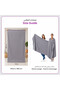 قطعتان من مناشف الحمام مقاس 90×180 سم - من الألياف الدقيقة بنمط الوافل، ناعمة وماصة وسريعة الجفاف، 310 جرام/متر مربع - 3