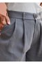 Anthracite Color Modal Palazzo Trousers - 2