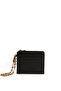 Genuine Leather Chain Women's Card Holder |   Liora 3237
