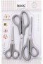 Design 3-Piece Multi-Purpose Scissors Set (Mixed Colors) - 3