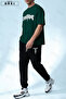 Unisex Oversize Trust Issue Printed T-Shirt Jogger Sweatpants Set – Streetwear Premium - 4