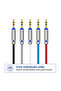 1 Meter Aux Cable 3.5mm Stereo Audio Cable Strong and Clear Sound Transmission - 2