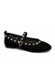 Black Lace Trocley Mary Jane Ballerinas - 3