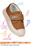 Squa Nubuck Velcro Baby Boy Casual Shoes - 2
