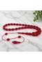 Master Worked Fire Amber Prayer Beads - 4