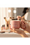 Makeup Junky Pink Ceramic Mug with 3 D Lipstick Surprise — 400 ml - 4