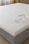 Vanilla Double Premium Mattress Mattress Pad Set (Set of 3) - 4