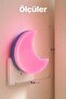 Half Moon Night Light with On/Off Button Corridor Hall Light Sleep Light Pink K6975 - 8
