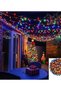 عقد لمبات أضواء زينة رمضان والعيد، سلسلة أضواء ملونة، 16 متر، 250 LED RGB، 220 فولت - 7