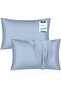 Pillow Cases Pack of 2, 50x75 cm (20x30 inch) Standard Size Ultra-Soft Brushed Microfiber, Durable, Wrinkle-Resistant & Breathable Sky Blue