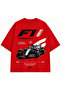 100% Cotton Oversize Unisex Printed T-Shirt - 2